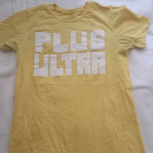 My Hero Academia Yellow Plus Ultra t-shirt